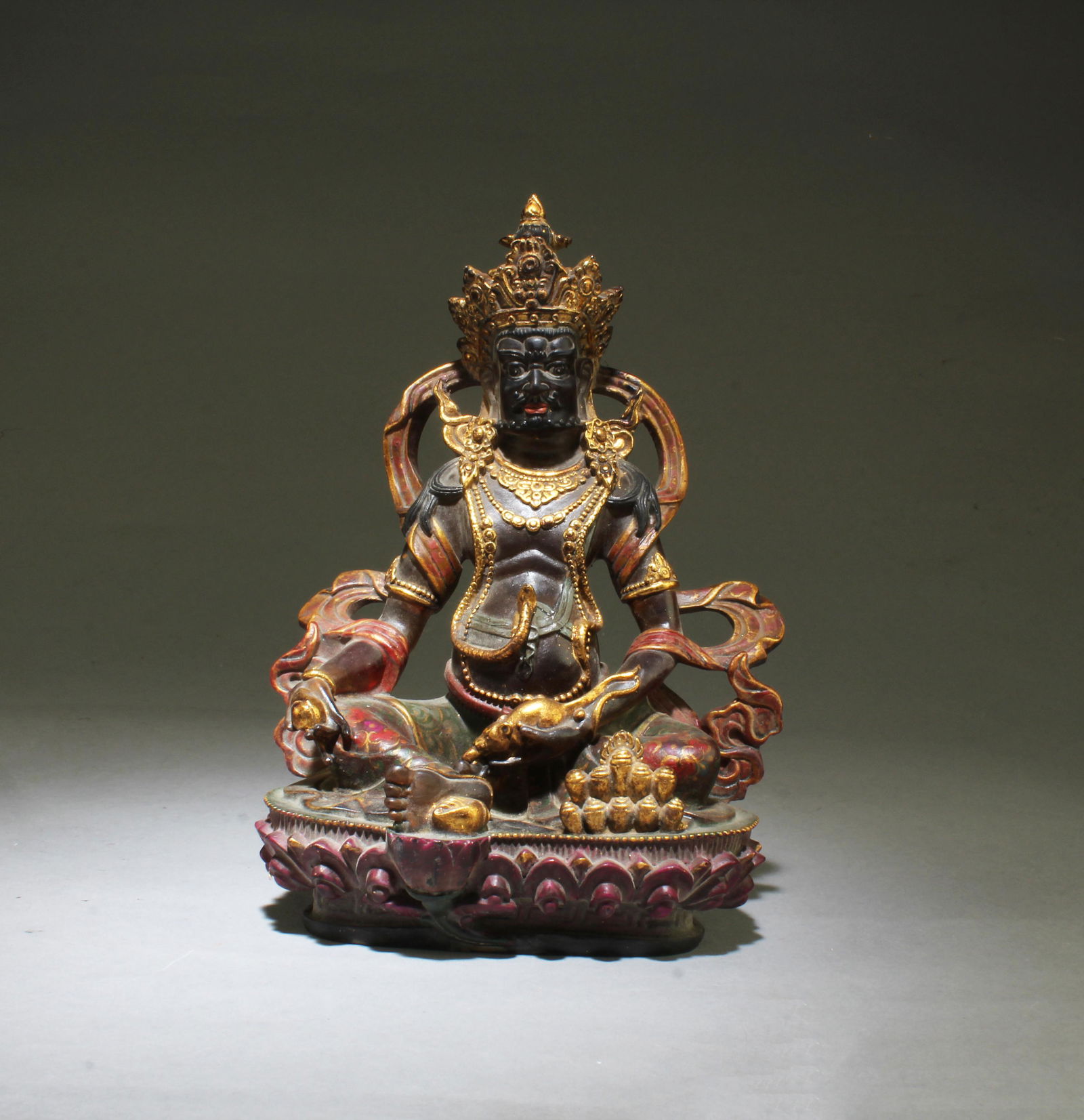 Chinese Bronze Bodhisattva Statue (1 of 6)