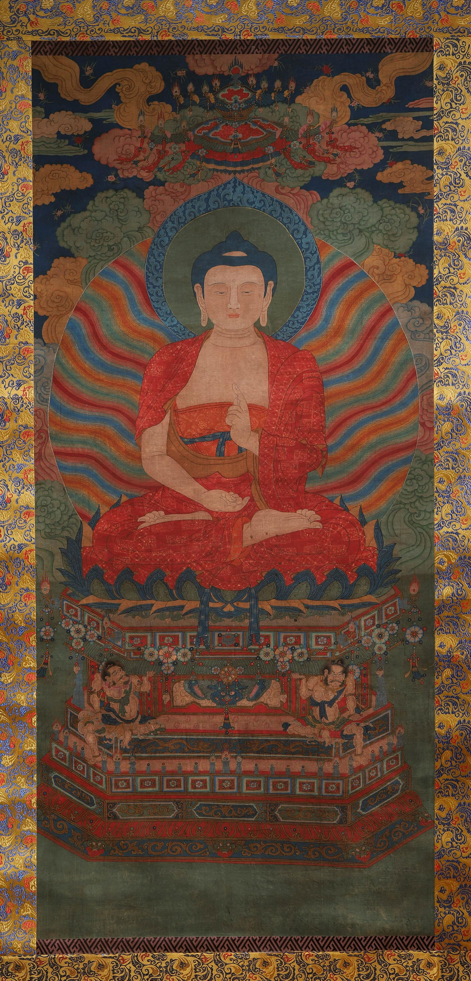 A Tibetan Thangka, Ming Dynasty (1 of 12)