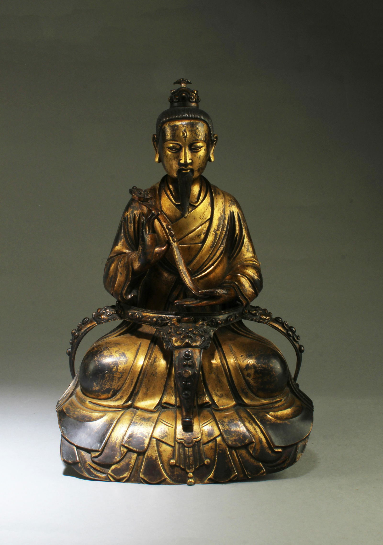 A Gilt Bronze Taoism Statue (1 of 11)
