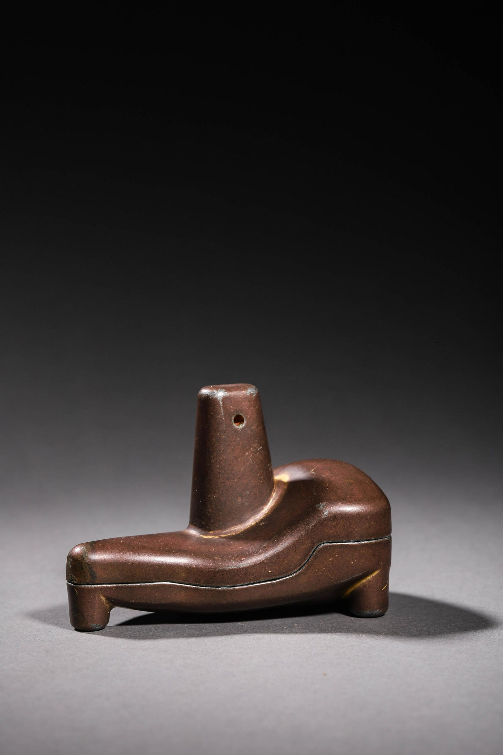 Early Qing: An Imperial Gilt Bronze  Buddha Statue Mould Cast (1 of 14)