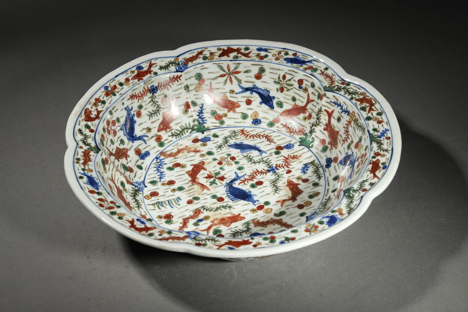 Ming: A WuCai Porcelain Ink Washer (1 of 8)