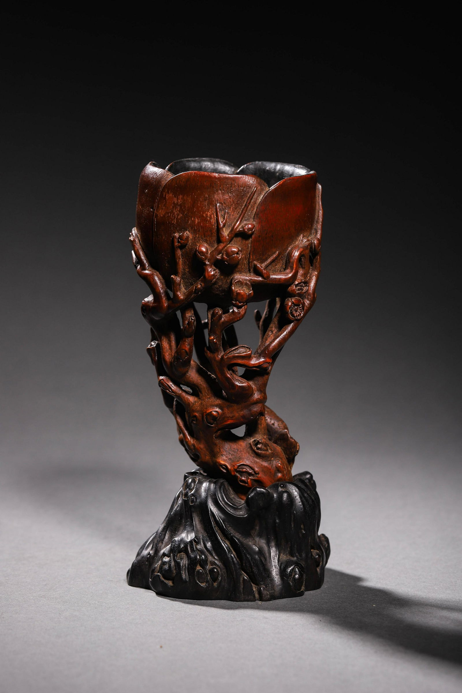 Qing: A Carved Bamboo Ornament (1 of 8)