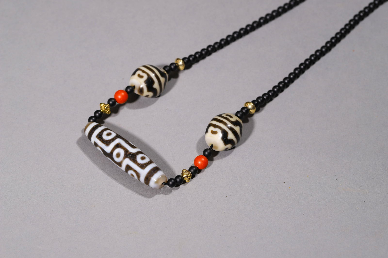 A group of Dzi beads (1 of 6)