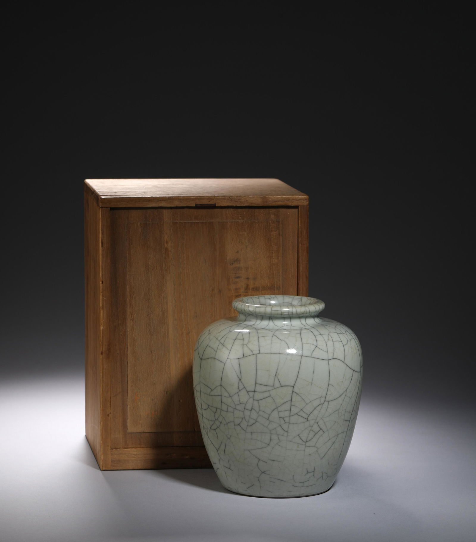 Qing: A Geyao Jar (1 of 13)