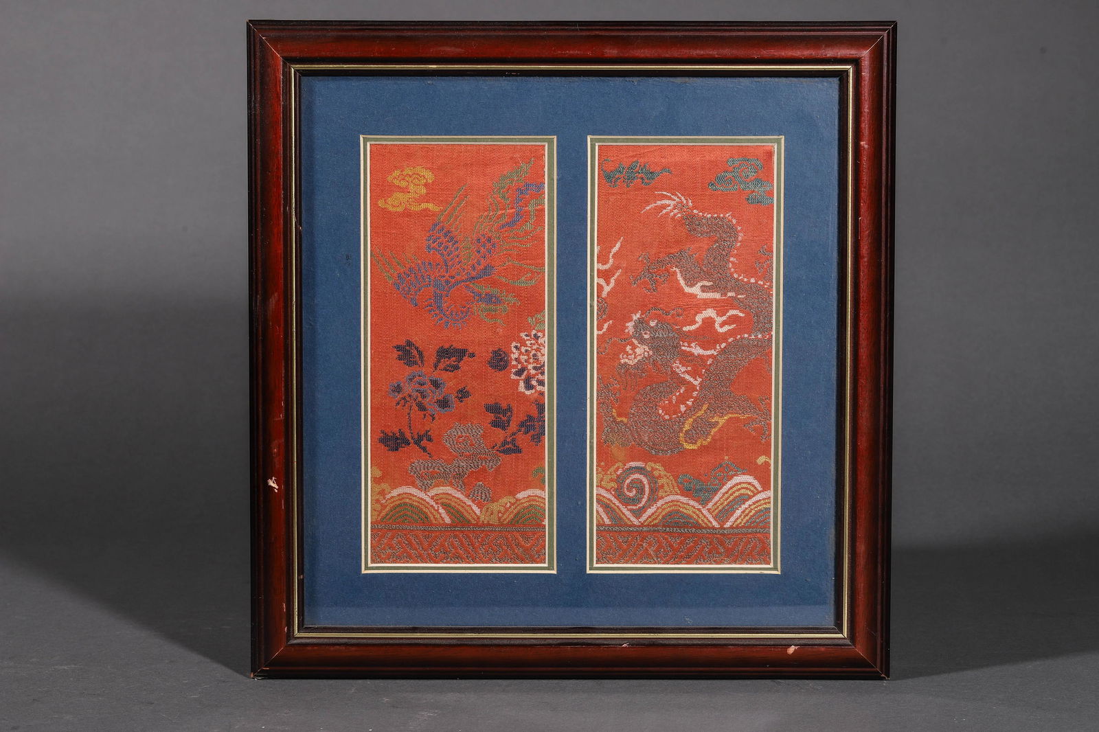 Qing: A Framed Embroidered Painting (1 of 6)