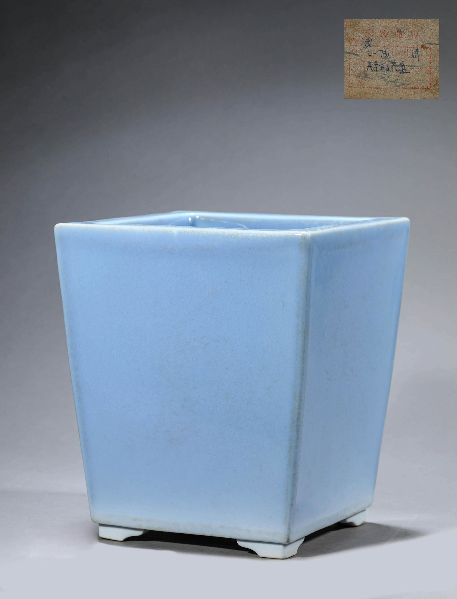 Sky-Celadon-Glazed Square Pot (1 of 10)