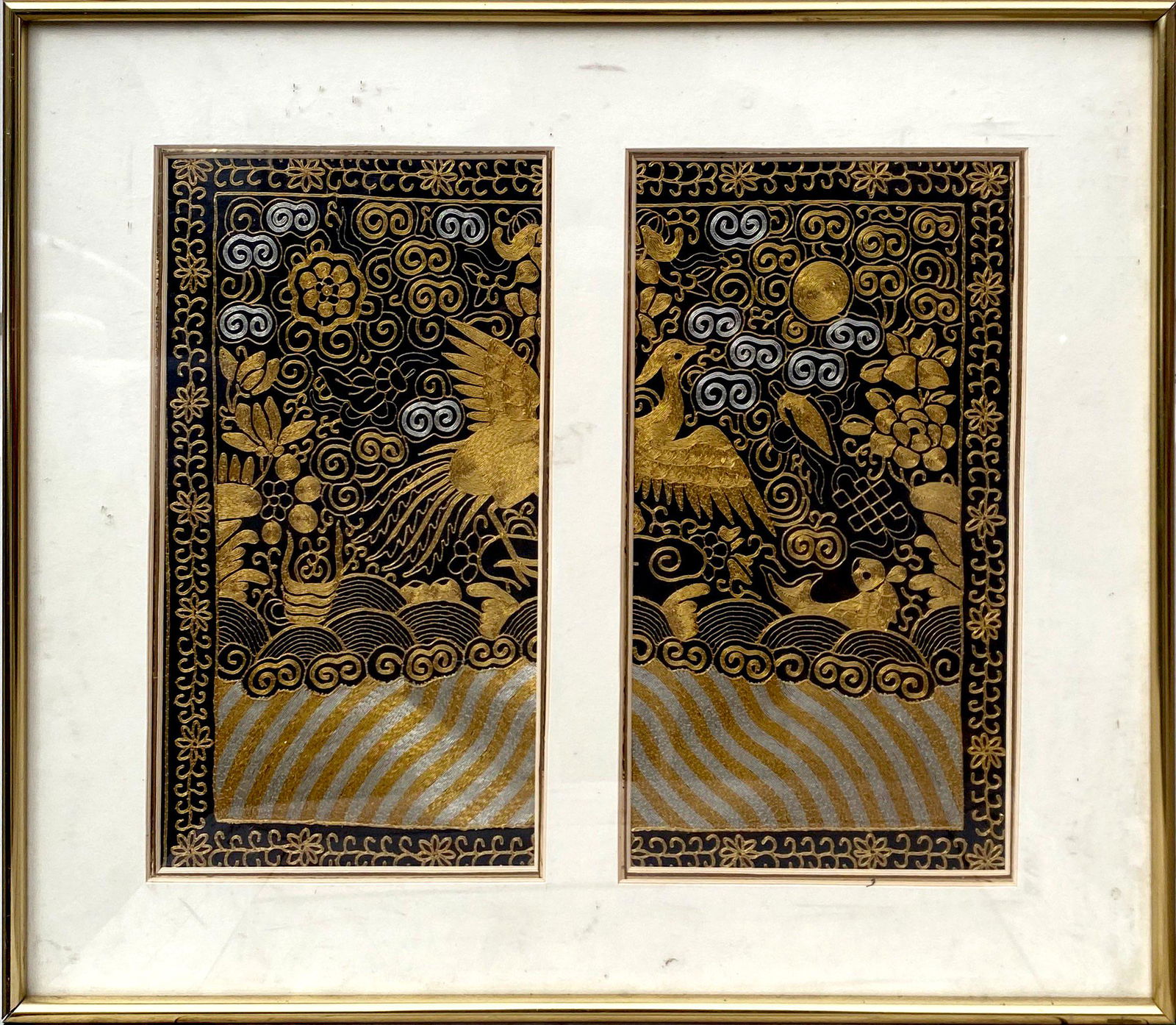 A Framed Embroidery Artwork (1 of 2)