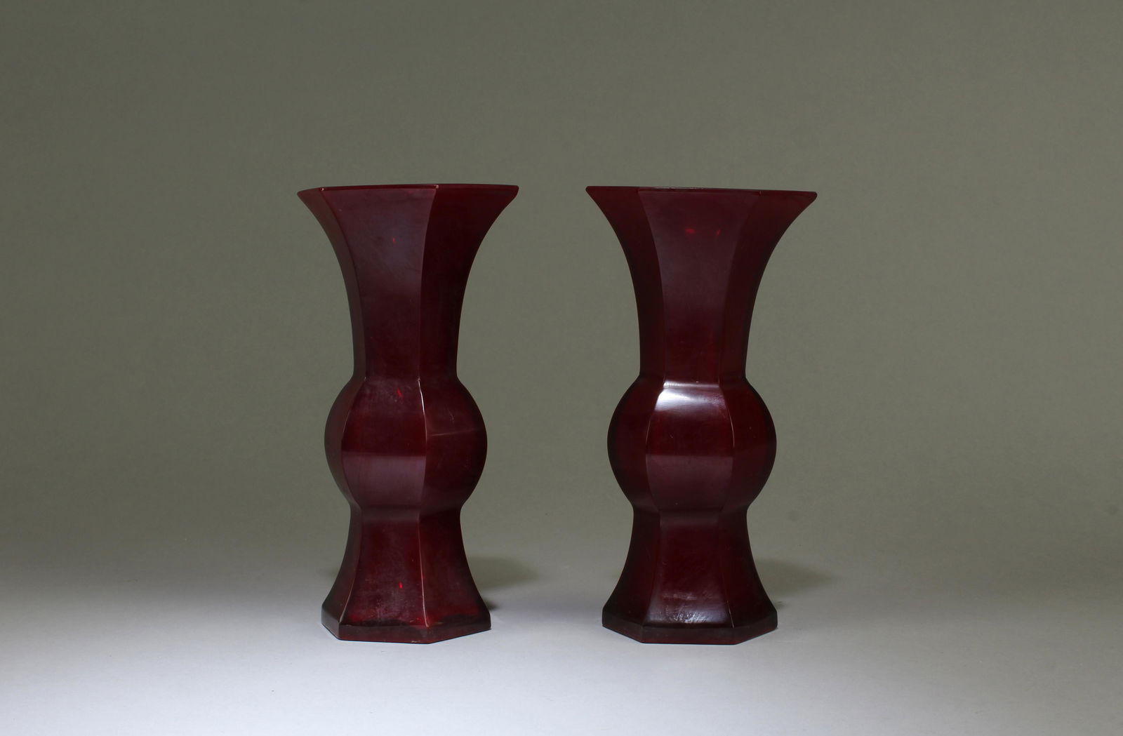 Two Peking glass Vases (1 of 3)