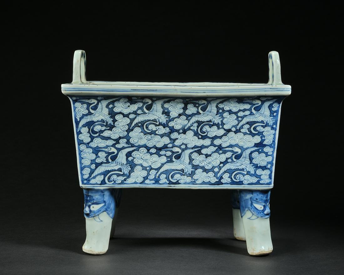 A Blue and White Censer (1 of 11)