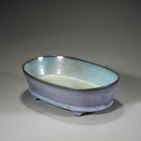 Jun Ware Narcissus Pot
