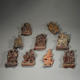 Set of Antique Furniture Accessories