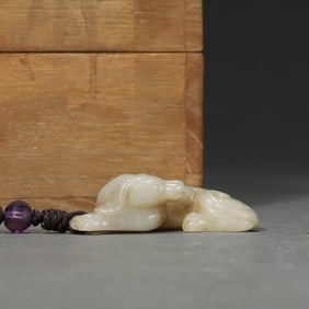 Jade Auspicious Beast Carvings