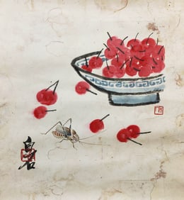 Qi Baishimark, Chinese Painting Scroll