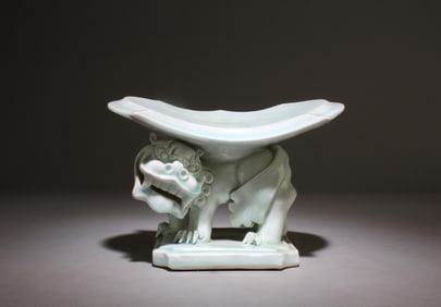 CHINESE  Yin Qin  Glazed PORCELAIN PILLOW