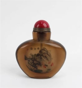 Chinese Peking Glass Snuff Bottle