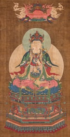 Ding Guanpeng Mark, Chinese Buddha Painting