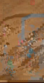 Zhao Mengfu Mark, Chinese Figure Painting