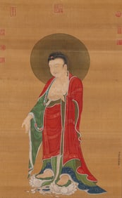 Jin Tingbiao Mark, Chinese Buddha Painting