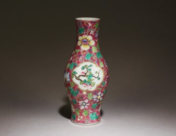 A Chinese Fencai Vase