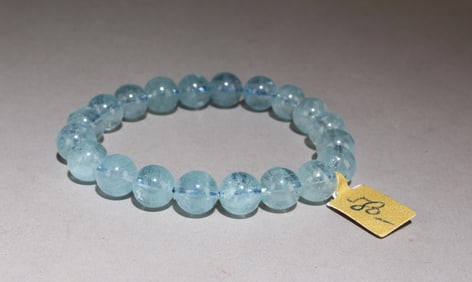 An Aquamarine Bracelet