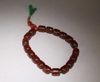 Amber Prayer Beads