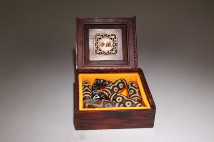 A Variety of Dzi Beads