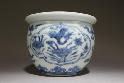 A Chinese Blue and White Jar