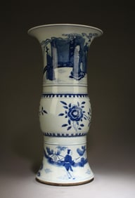 A Chinese Blue and White Vase