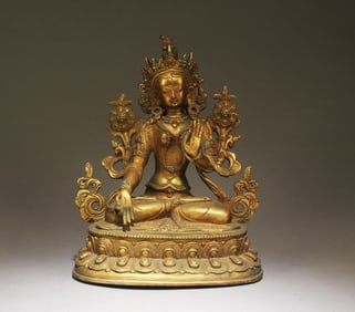 A Bronze Sapta LochaniTara Statue