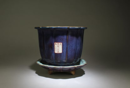 A Junyao Flower Pot