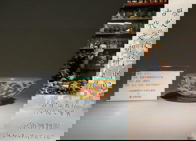 A Fencai Bowl with Dragon Motif