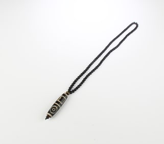 A Dzi Bead Necklace
