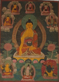 A Tibetan Thangka