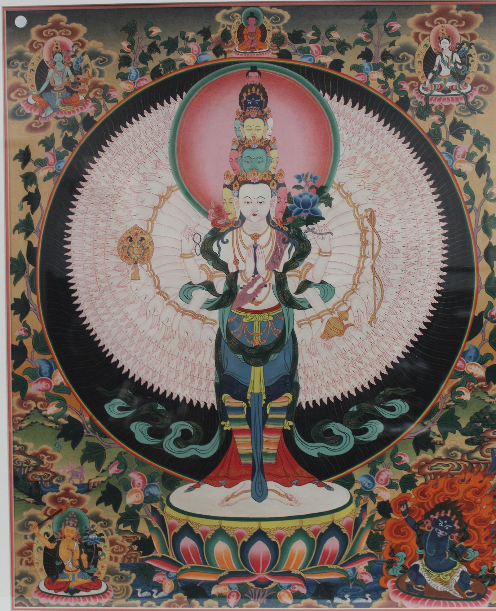A Framed Thangka (1 of 4)