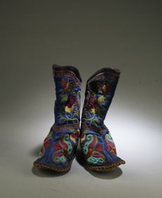 A Pair of Embroidered Shoes
