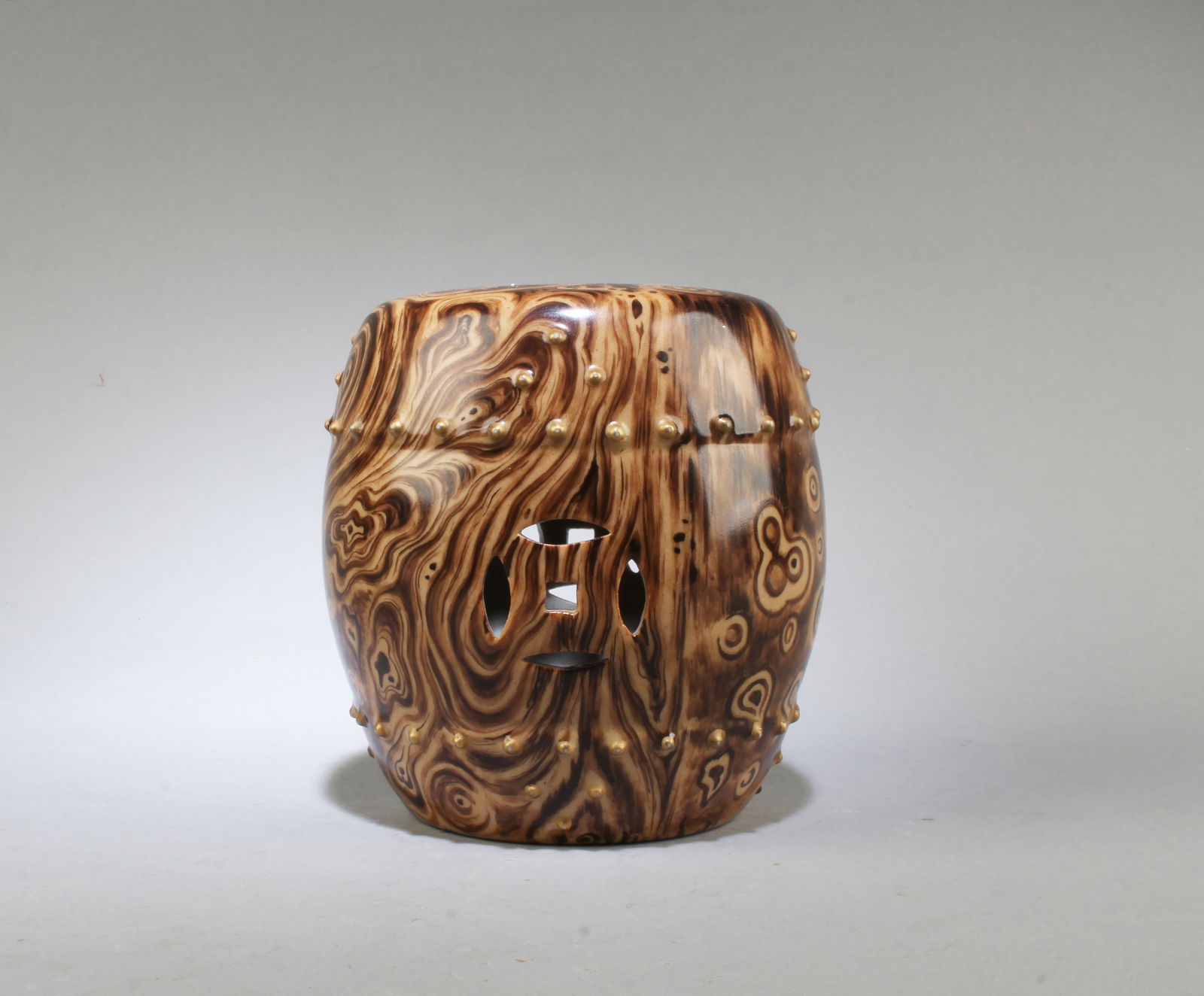 A Mini Porcelain Garden Stool (1 of 6)