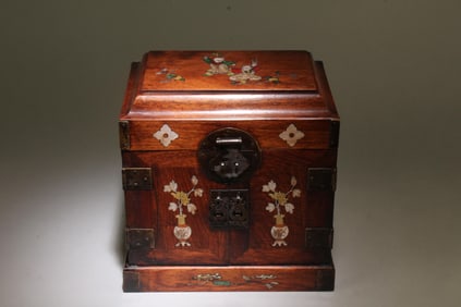 A Hardwood Cabinet Box