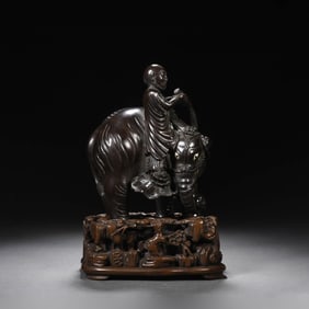 Sandalwood Elephant Ornament