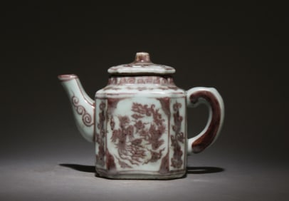 An Underglazed Red Pot
