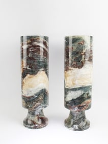 A Pair of Stone Decorative Ornament