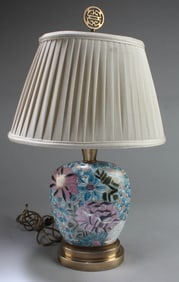Antique Chinese Porcelain Table Lamp