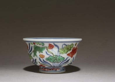 A Doucai Porcelain Cup