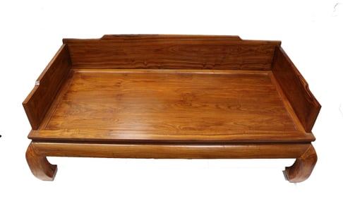 Chinese Hardwood LuoHan Bed