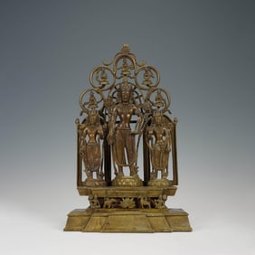 Gilt-Bronze Avalokitesvara Statue
