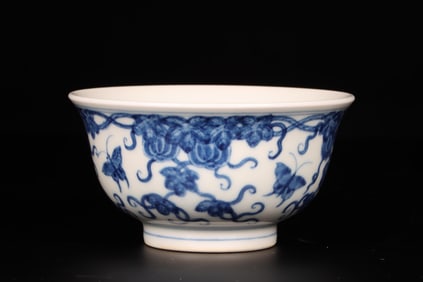 A Blue and White Cup