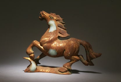 A Jade Horse Ornament