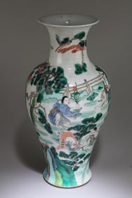 A Chinese FenCai Vase