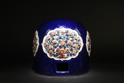 A Chinese Porcelain "Mongolian Bun"