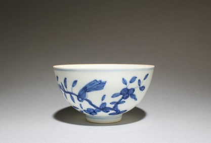 A Blue and White Cup