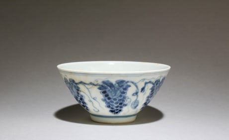 A Blue and White Cup